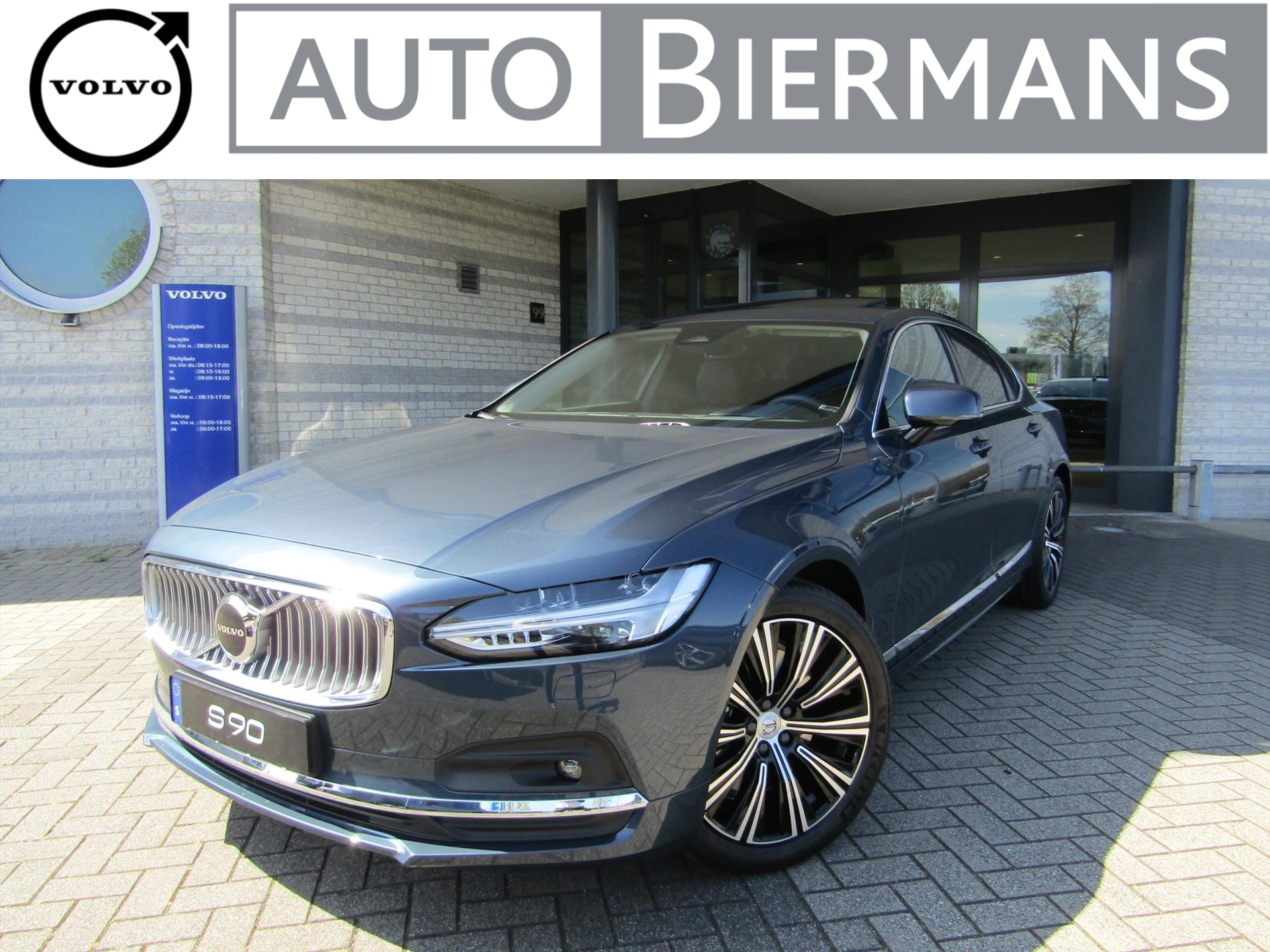 Volvo S90 Volvo S90 B5 250pk Mild Hybrid Aut Ultimate Bright | Headup | Park.verwarm. | Full Led High Beam